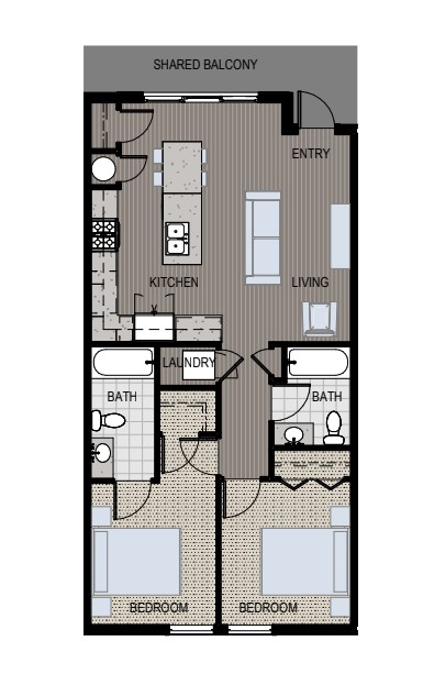 CM 2BR Unit B