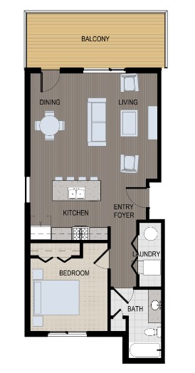 M1A 1BR Unit