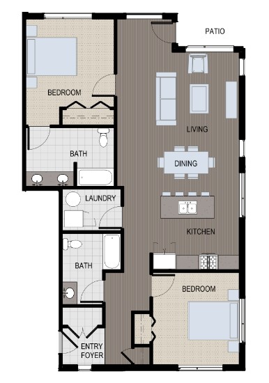 M1A 2BR Unit